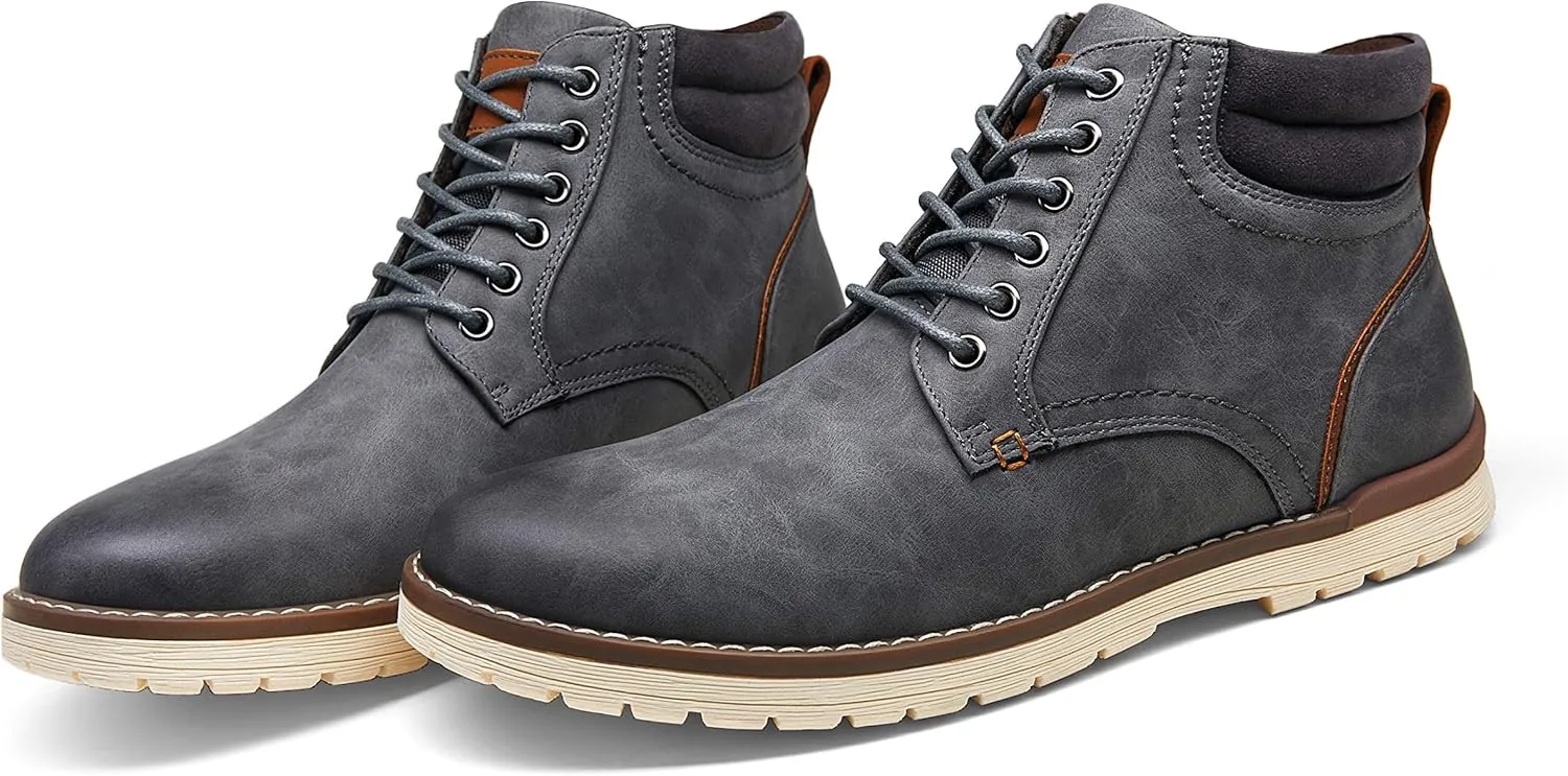 Vostey Men's Boots Hiking Boots Casual Boots for Men