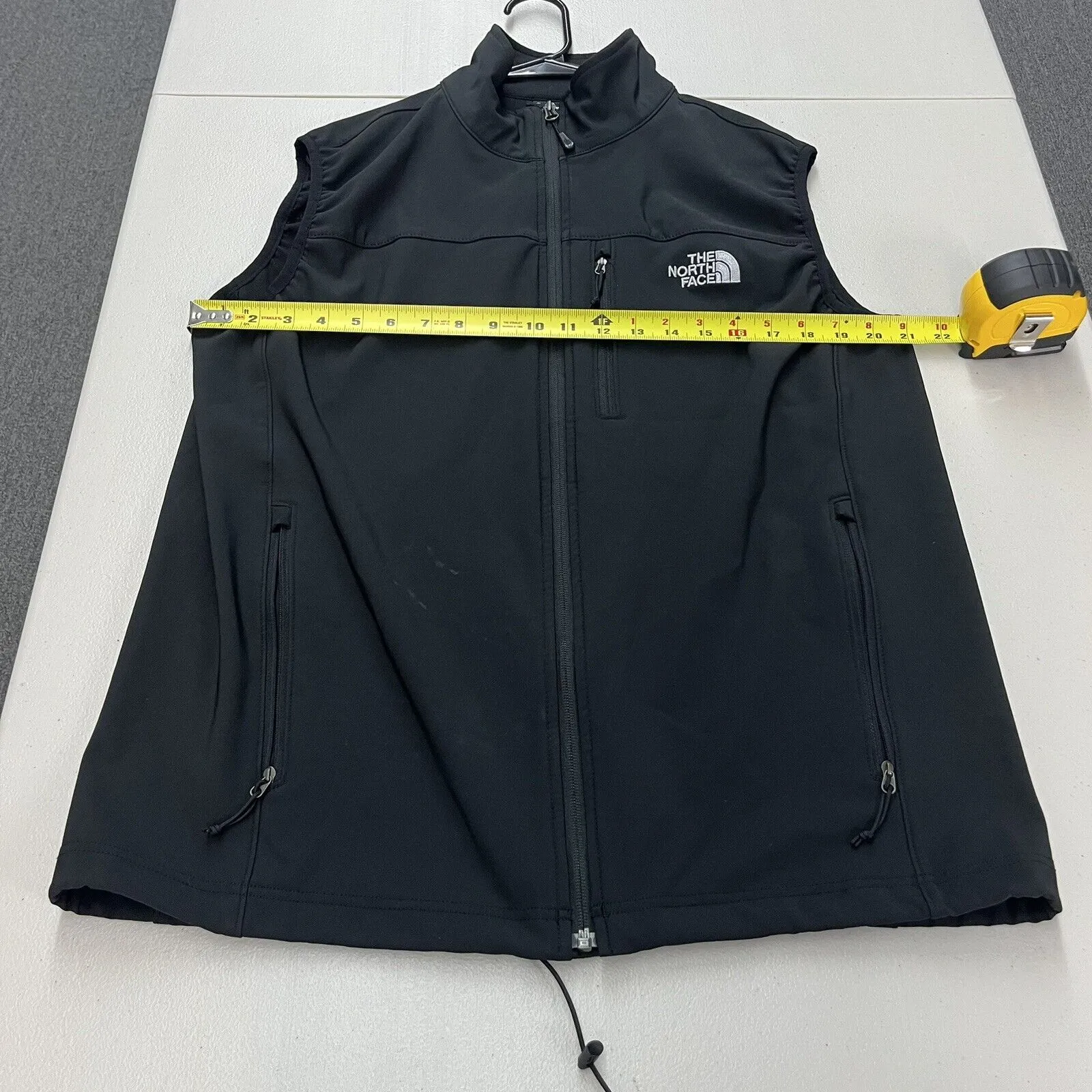 Vtg 2000s Y2K Men's The North Face Apex Water Resistant Black Vest Size L