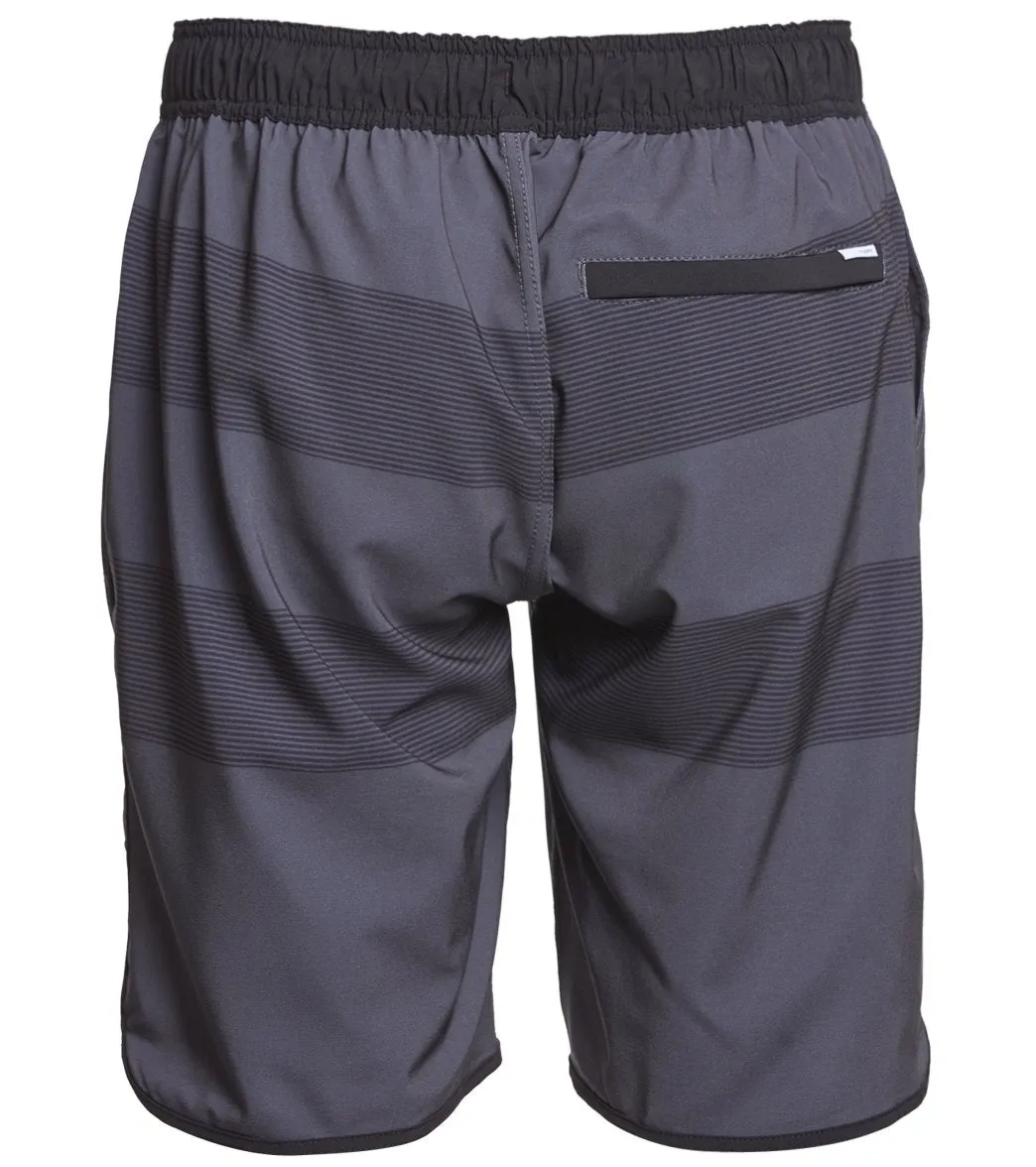 Vuori Men's Banks Stripe Yoga Shorts