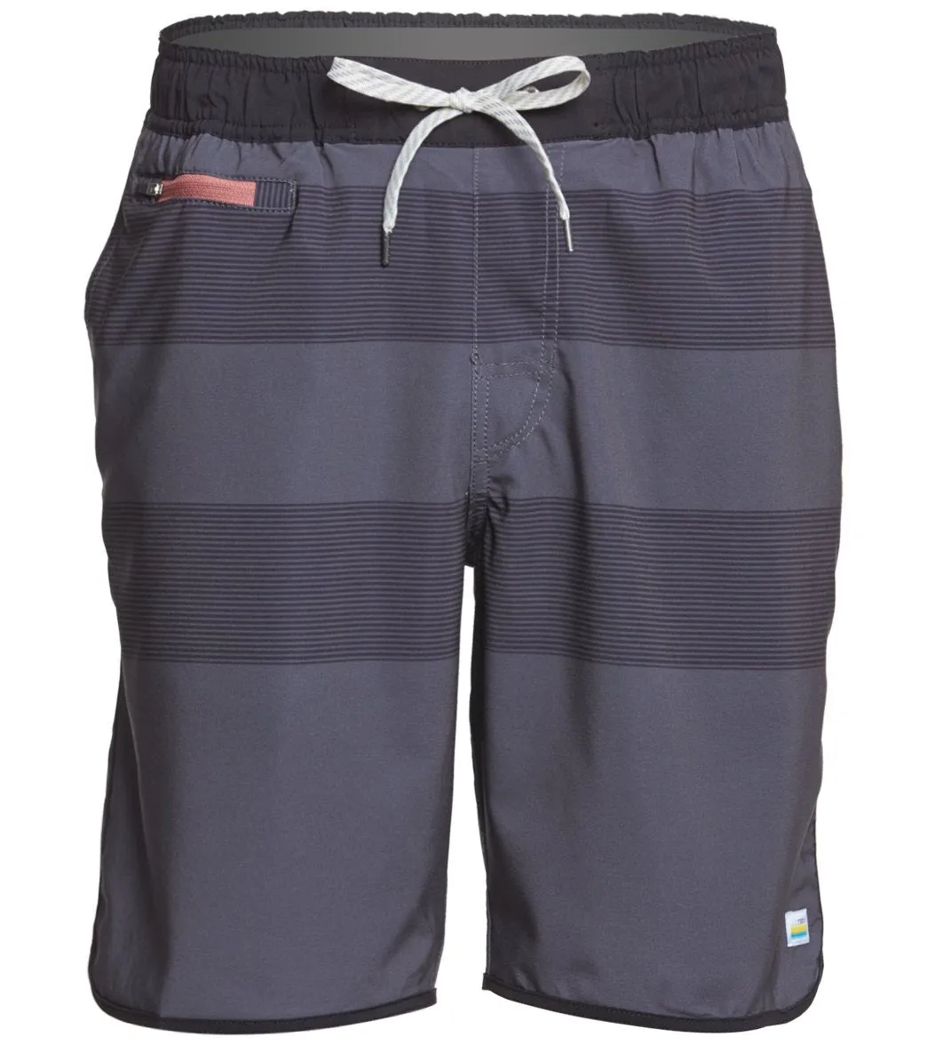 Vuori Men's Banks Stripe Yoga Shorts
