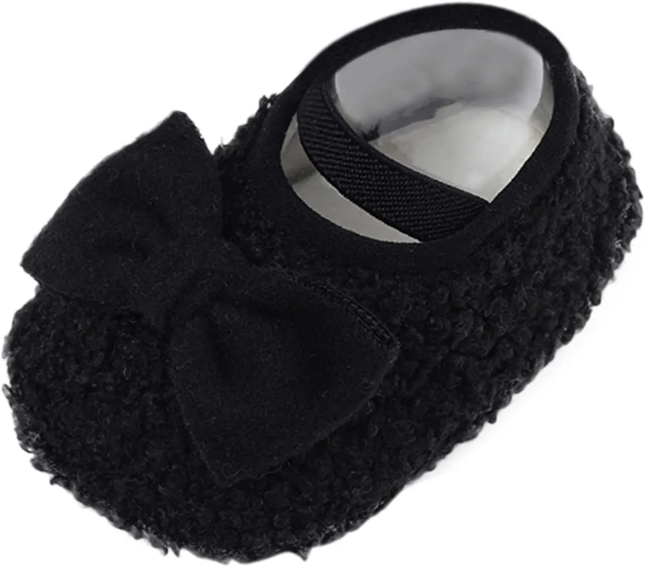 Warm Shoes for Baby Girls and Boys Soft Comfortable Shoes Infant Toddler Bowknot Warming Shoes Boy Slip on Shoe