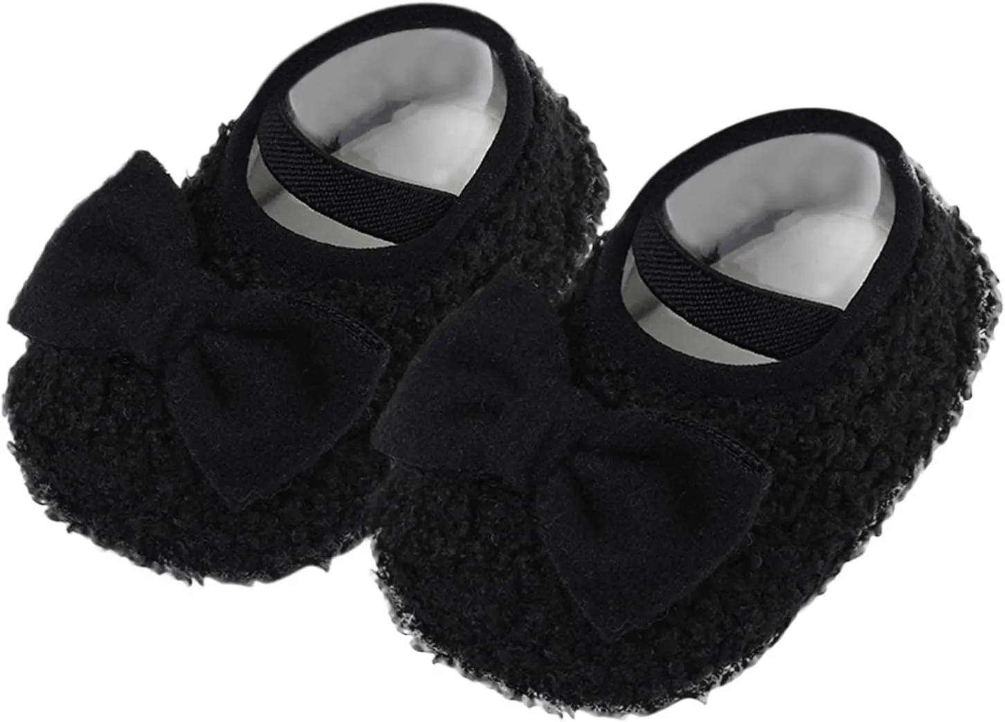 Warm Shoes for Baby Girls and Boys Soft Comfortable Shoes Infant Toddler Bowknot Warming Shoes Boy Slip on Shoe