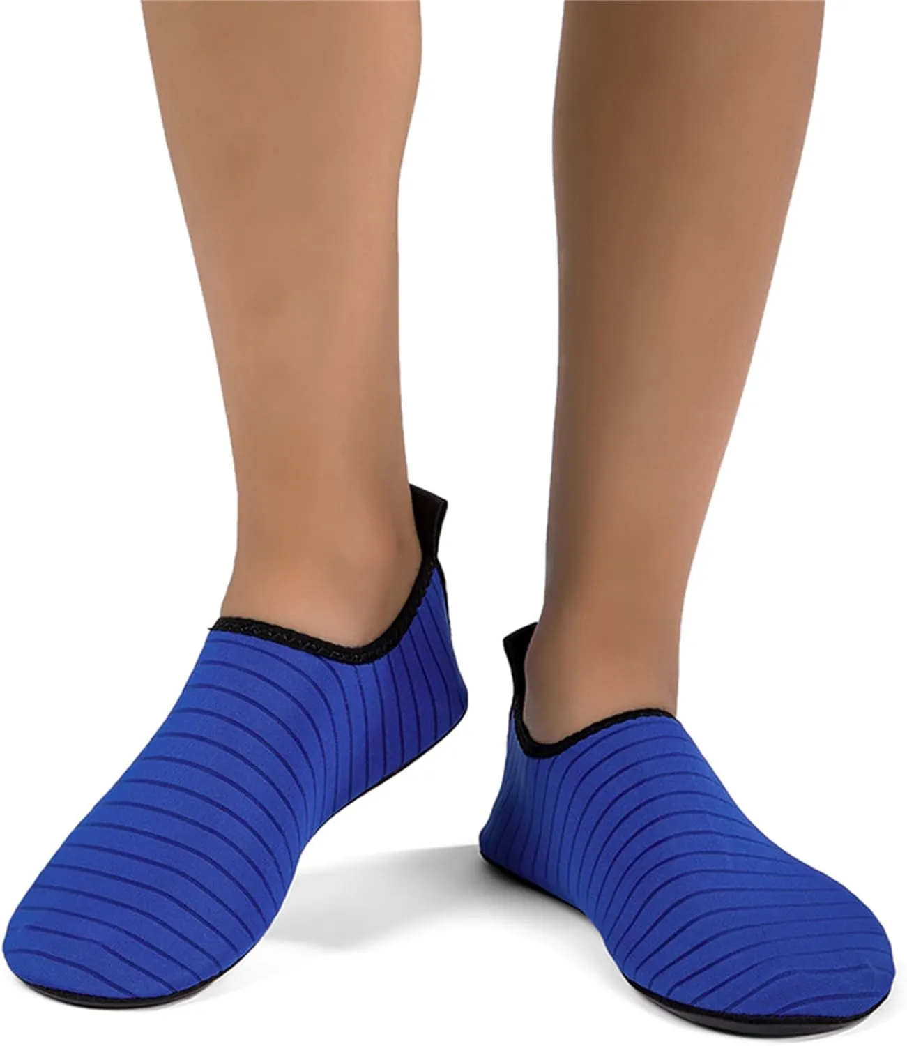 Water Shoes Barefoot Aqua Yoga Socks Quick-Dry Beach Swim Surf for Women Men Womens Mens Pool Walking Park Boating Sports Adult Non Slip River Lake surf Black Camping Slip-on Sport Exercise