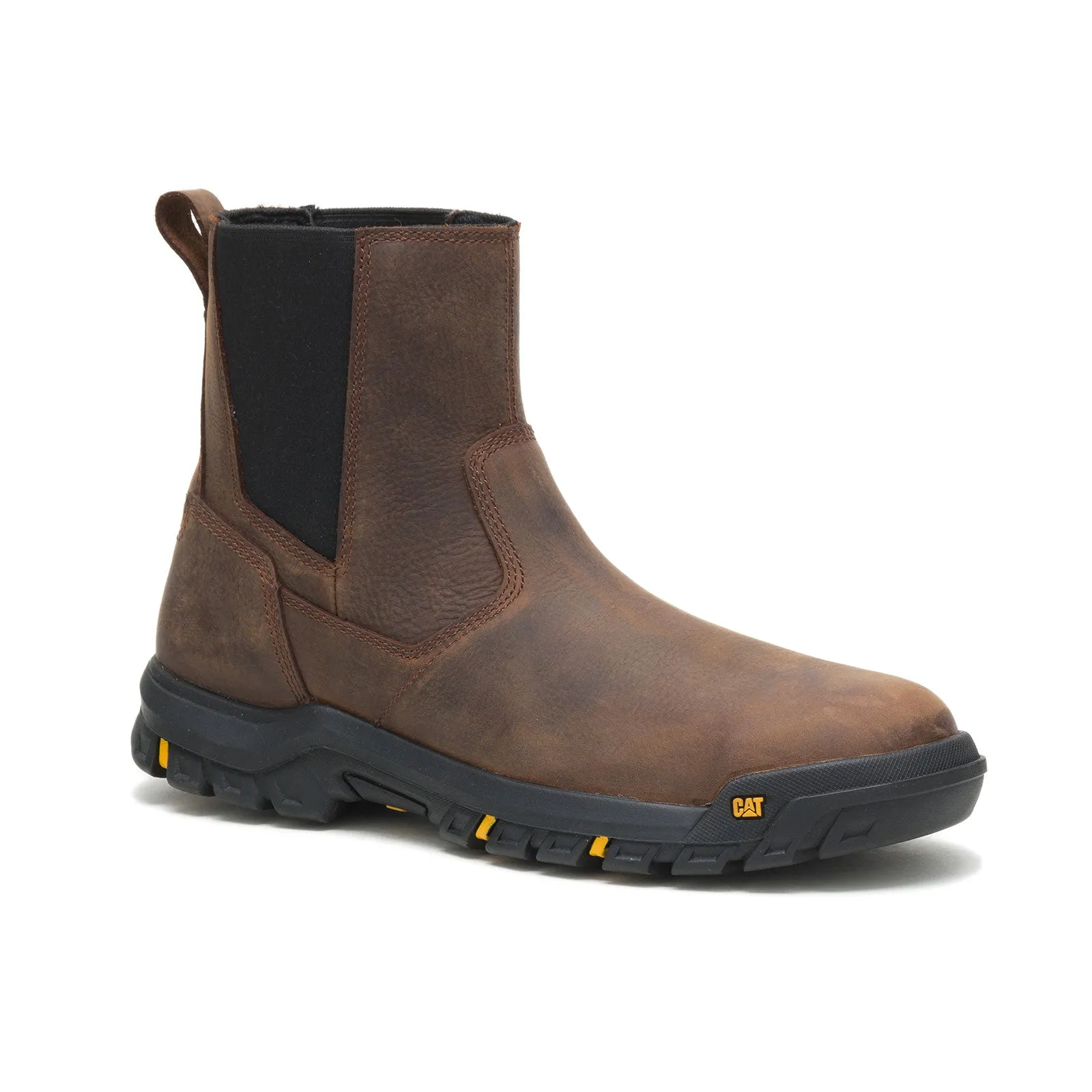 Wheelbase Soft-Toe Chelsea Work Boot Brown