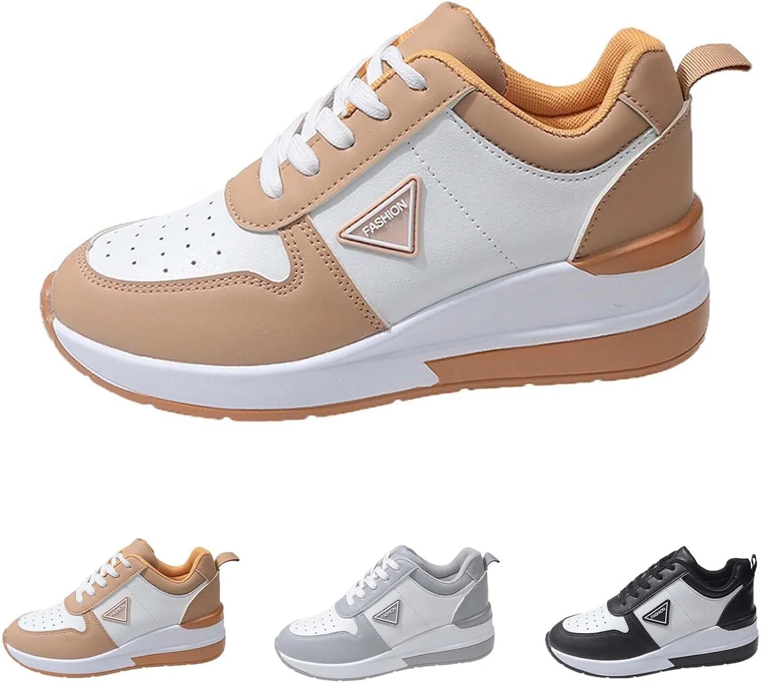 White Leather Sneakers for Women Womens Casual Shoes Women's White Fashion Sneakers Comfort Cute Casual Slip On Lightweight Black Loafers Women Platform Men's Sneakers