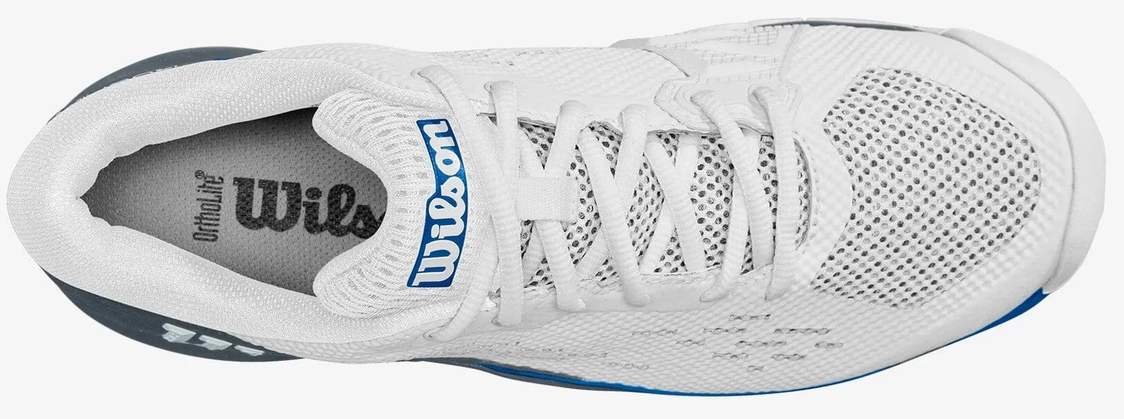 Wilson RUSH PRO PICKLER White/Stormy Weather Men's Pickleball Shoes