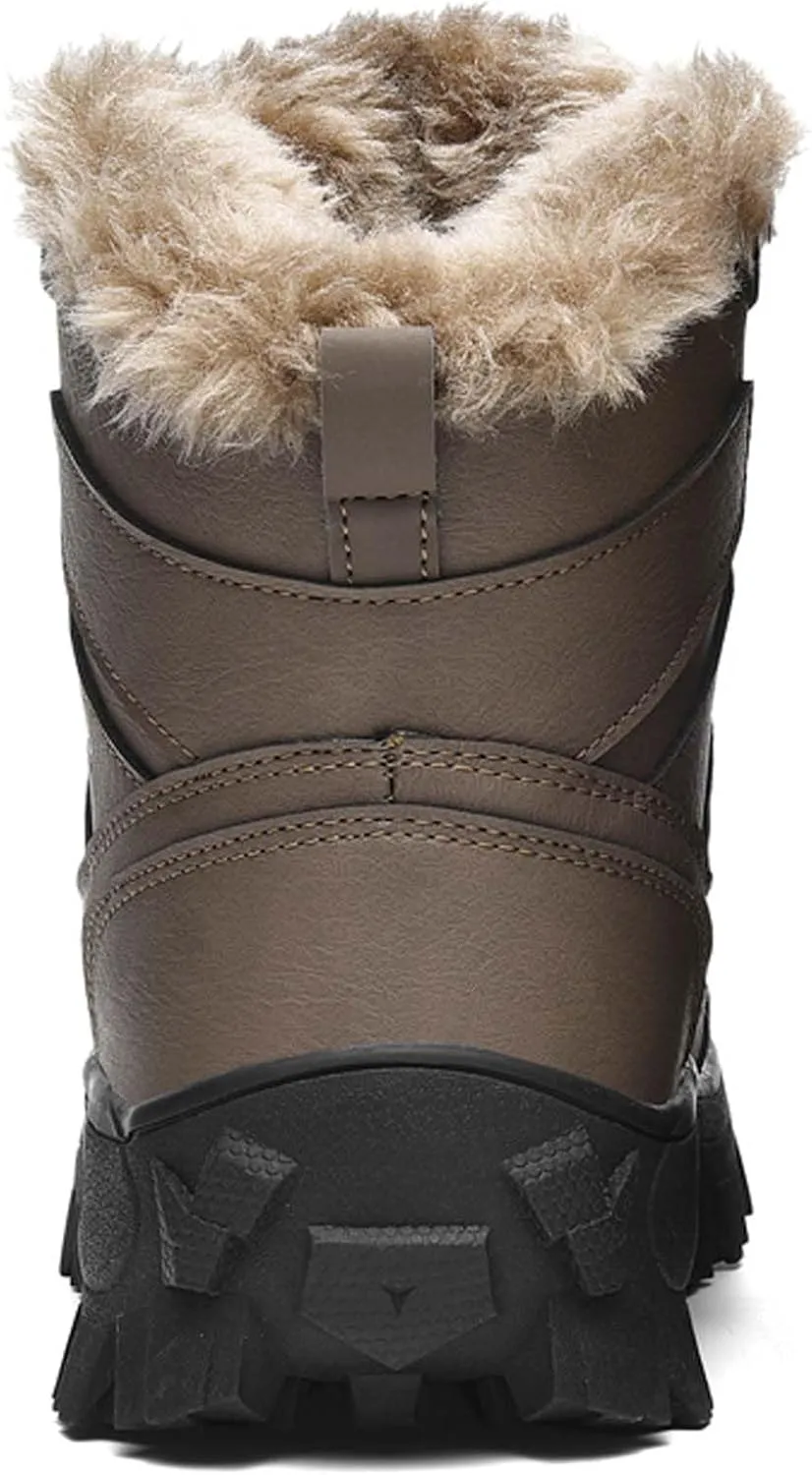 Winter boots are casual, lightweight, waterproof, snow boots with anti slip fur lining, hiking backpacks, and hiking boots