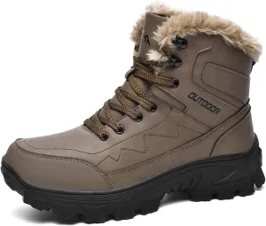 Winter boots are casual, lightweight, waterproof, snow boots with anti slip fur lining, hiking backpacks, and hiking boots
