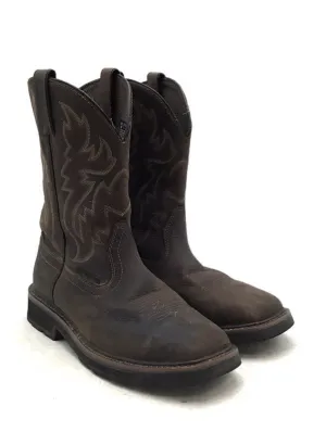 Wolverine Men's Rancher W10702 Brown Leather Work Boots - Size 8M