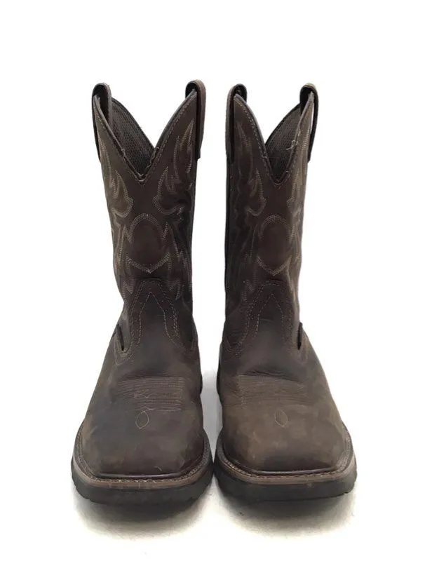 Wolverine Men's Rancher W10702 Brown Leather Work Boots - Size 8M