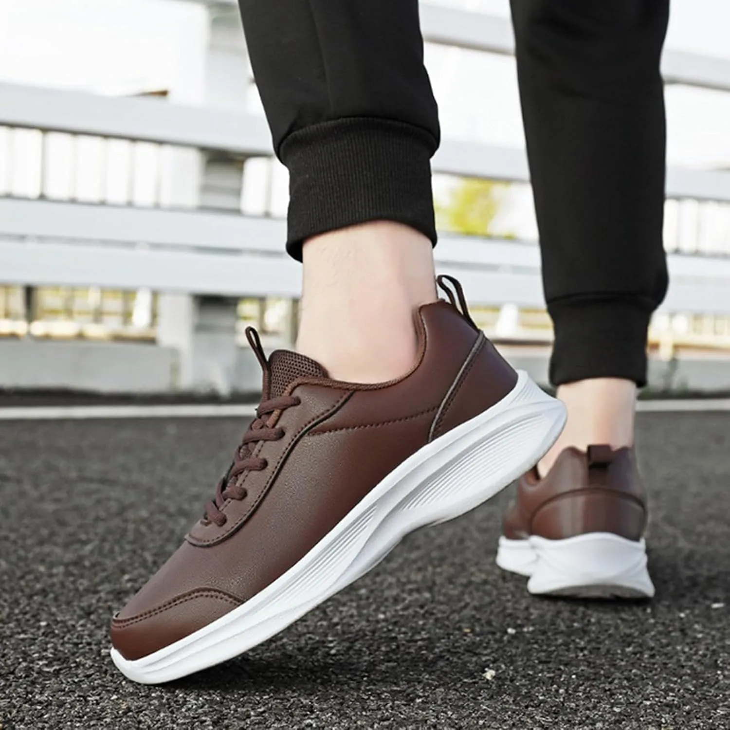 Women Shoes Slip On White Leather Sneakers for Women Womens Loafers Closed Toe Indoor and Outdoor Christmas Shoes for Women Athletic Round Toe Flats Comfortable