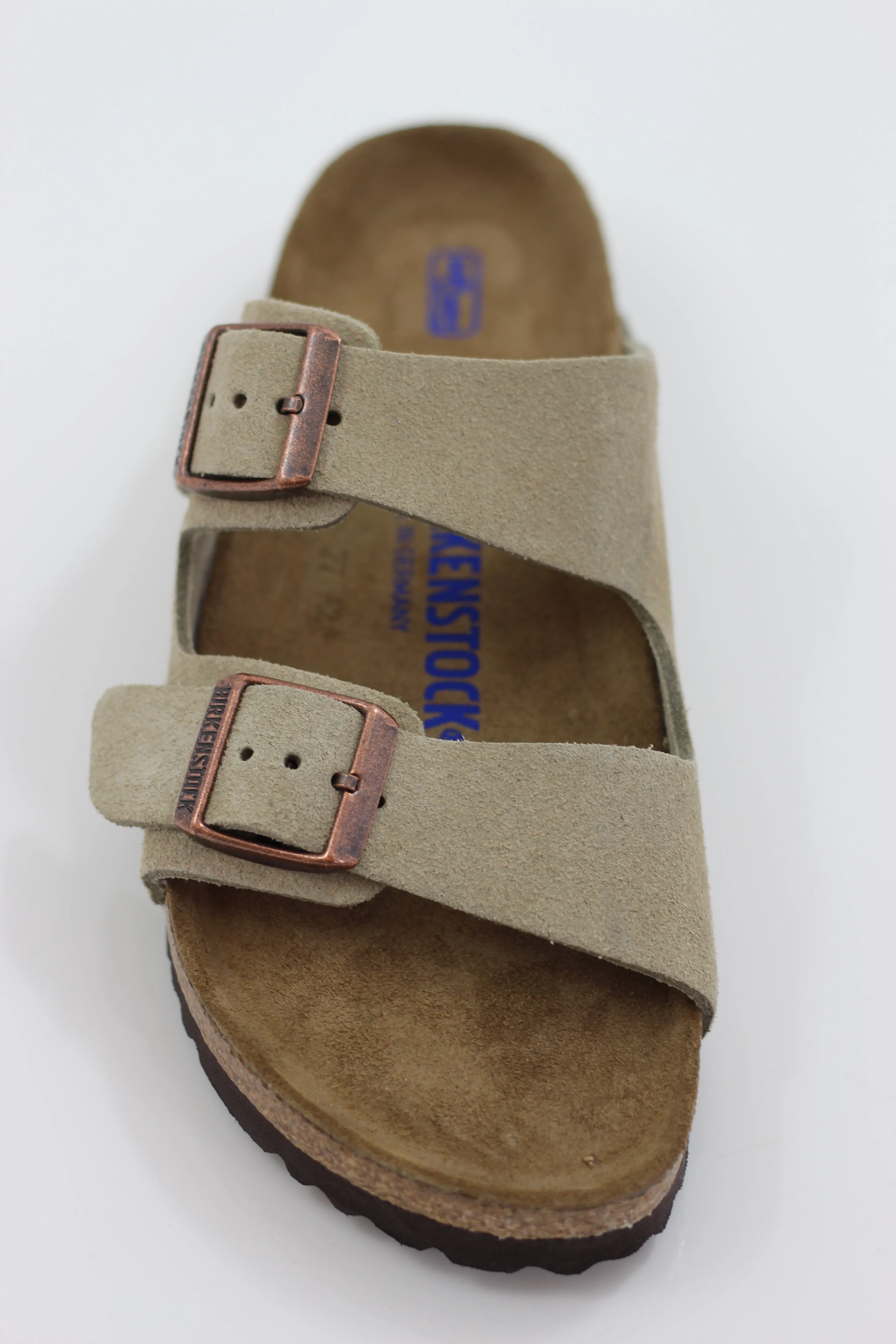 Women's Arizona Sandal - Taupe Suede