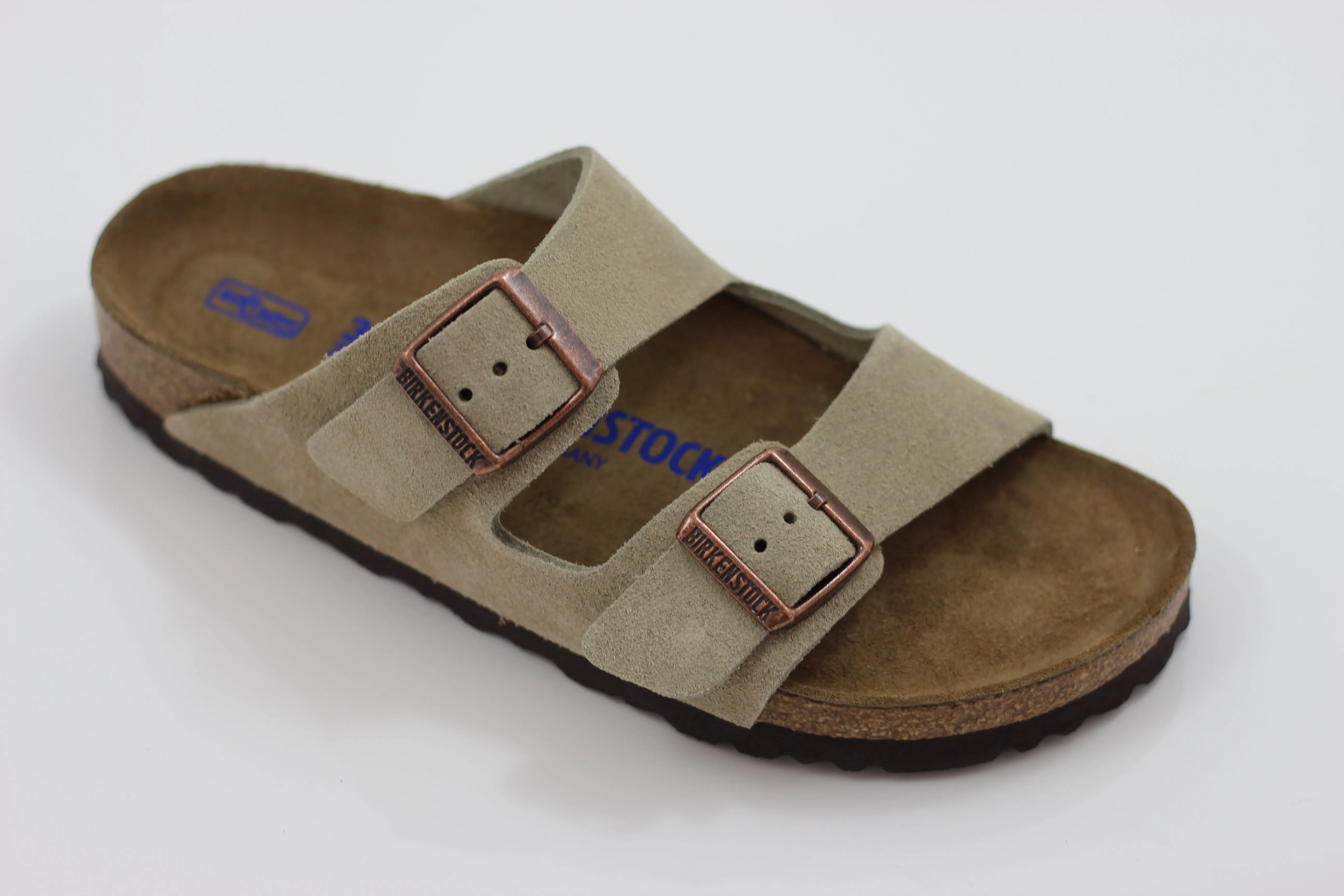 Women's Arizona Sandal - Taupe Suede