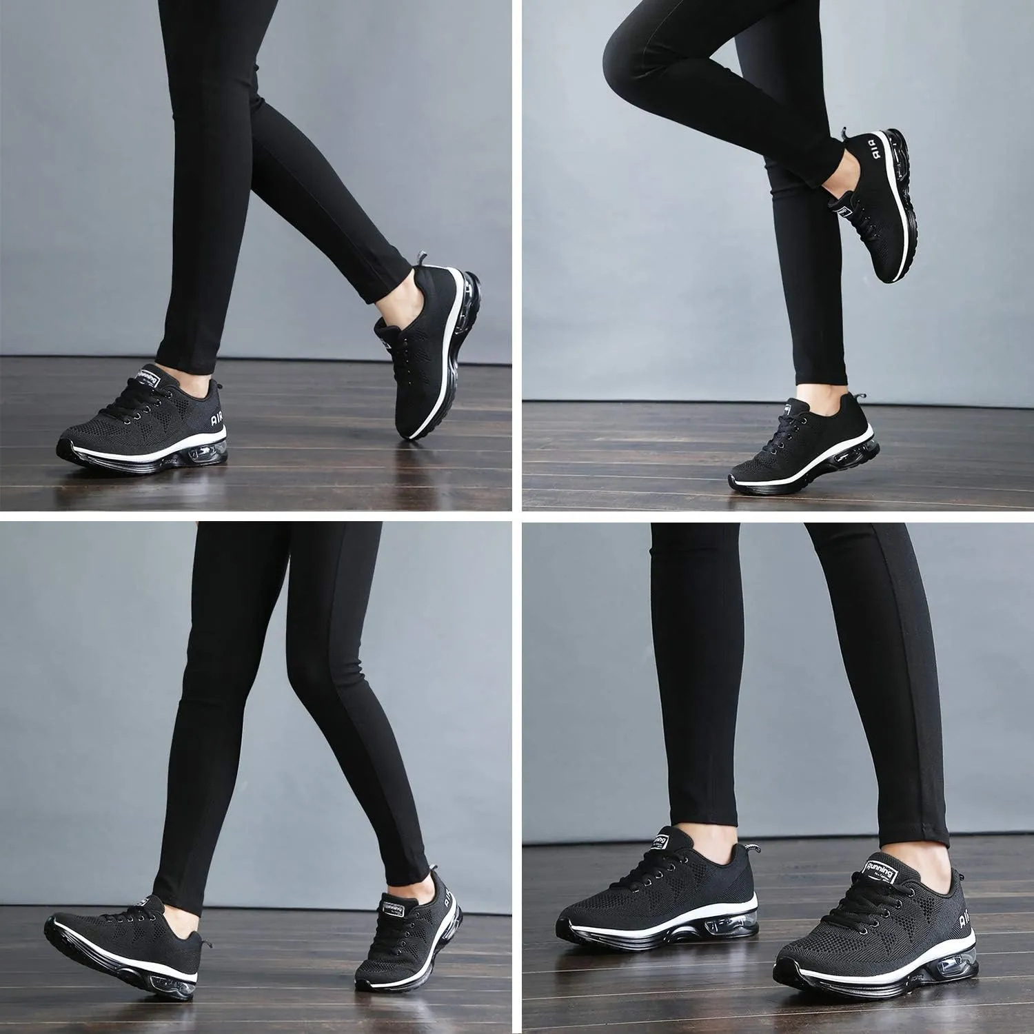 Women's Athletic Tennis Running Sneakers Lightweight Sport Gym Jogging Breathable Fashion Walking Shoes(US 5.5-10)