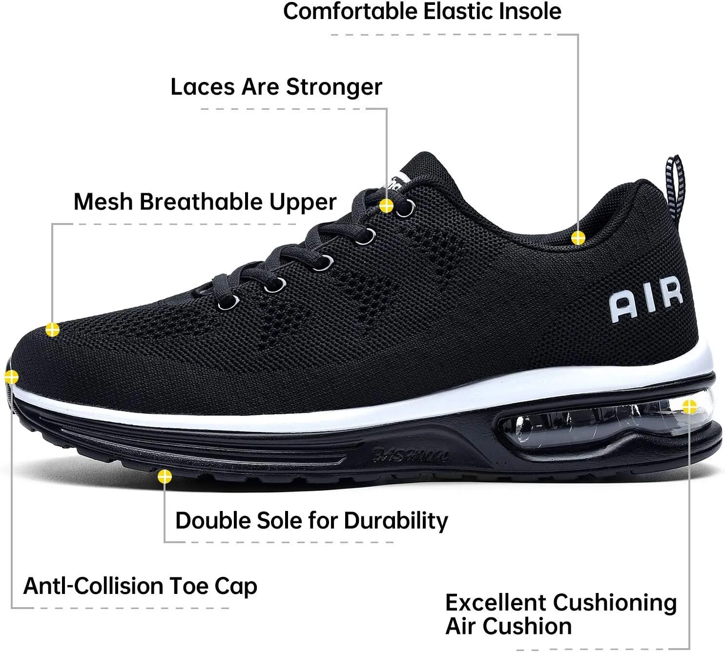 Women's Athletic Tennis Running Sneakers Lightweight Sport Gym Jogging Breathable Fashion Walking Shoes(US 5.5-10)