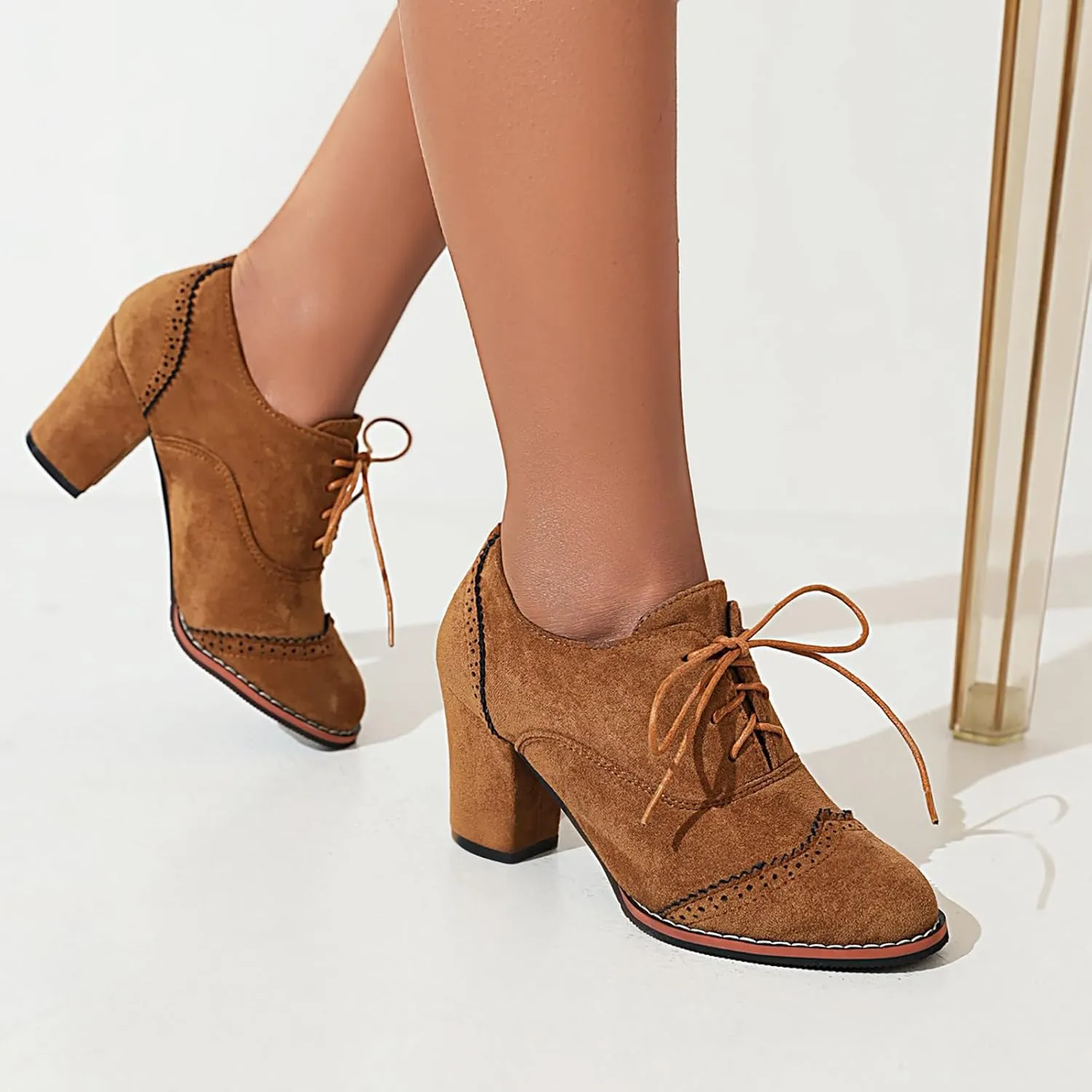 Women's Chelsea Booties Low Chunky Heels Lug Sole Elastic Ankle Boots Shoes for Women Mid-calf Chunky Cowboy Chelsea Knee