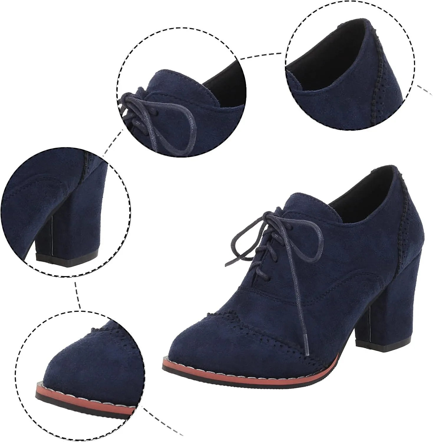 Women's Chelsea Booties Low Chunky Heels Lug Sole Elastic Ankle Boots Shoes for Women Side Zipper Rain Boots Combat Mid-calf