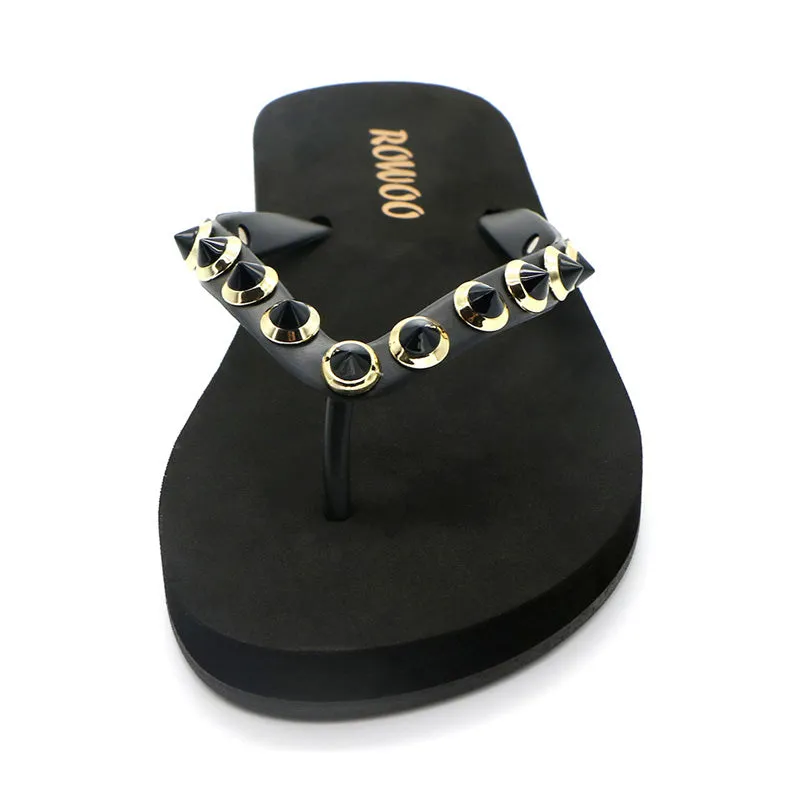 Women‘s Flat Flip Flops Beach Casual Soft Comfortable Thong Sandal