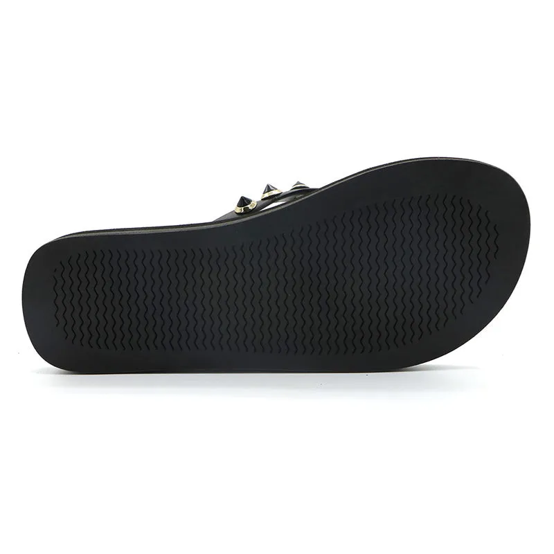 Women‘s Flat Flip Flops Beach Casual Soft Comfortable Thong Sandal