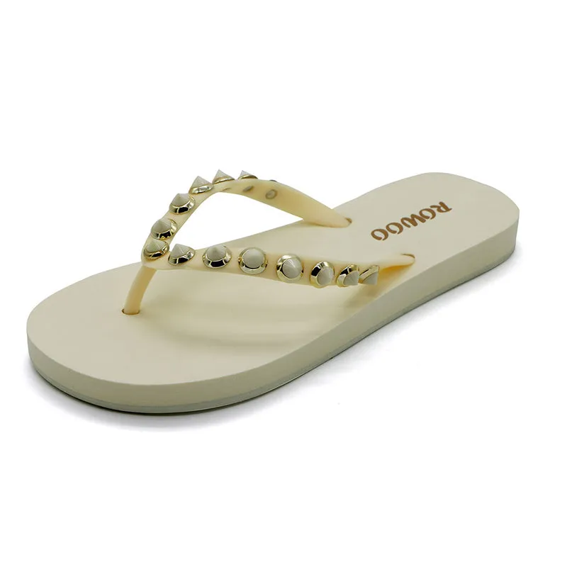 Women‘s Flat Flip Flops Beach Casual Soft Comfortable Thong Sandal