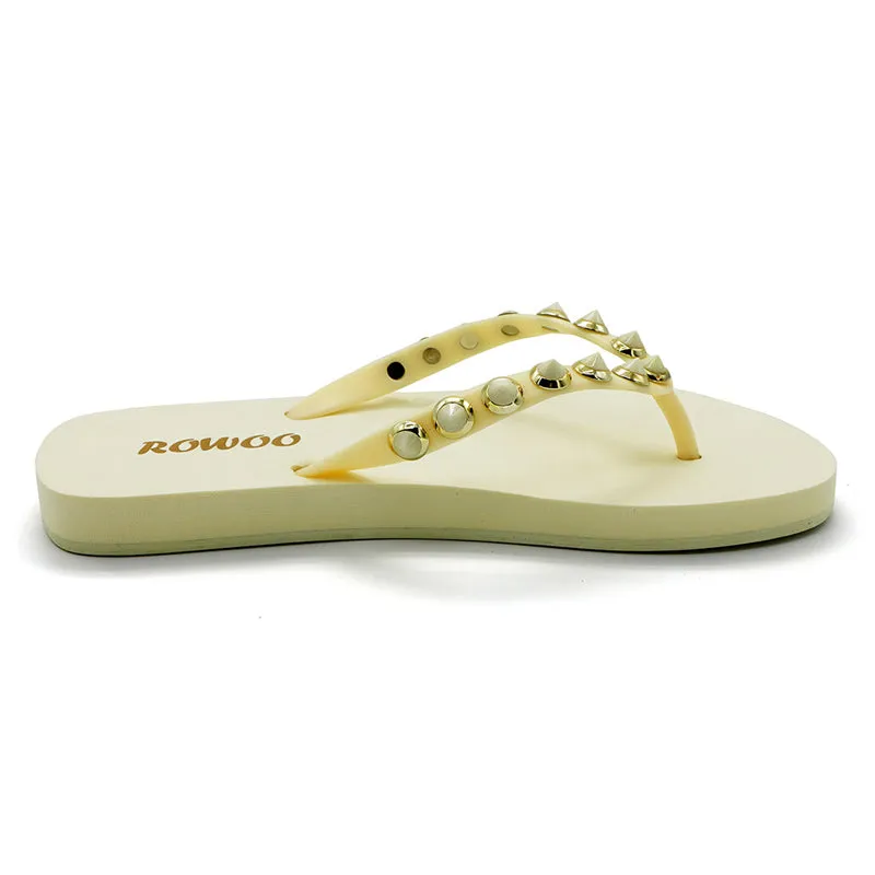 Women‘s Flat Flip Flops Beach Casual Soft Comfortable Thong Sandal