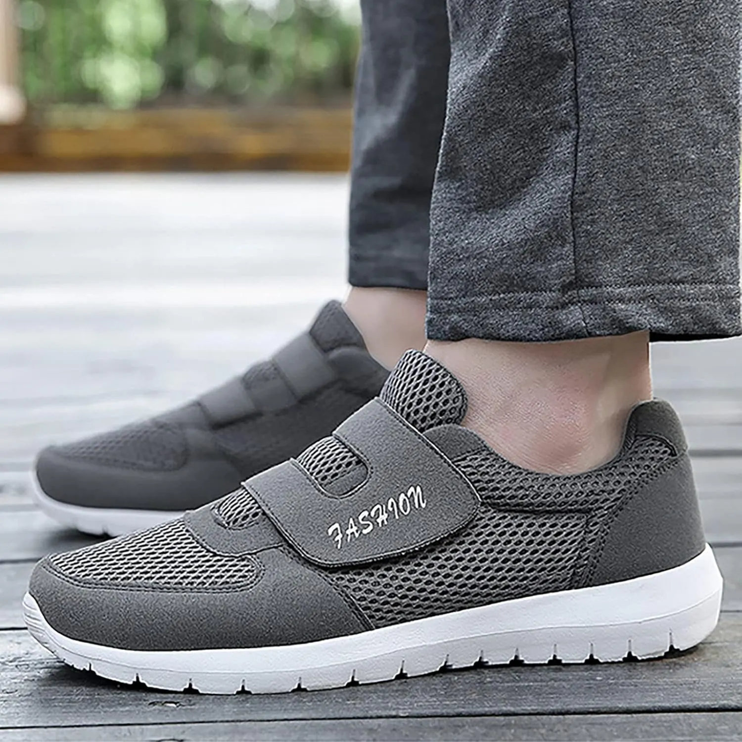 Womens Mesh Sneakers with Arch Support Breathable Casual Sneaker Wide Width Orthopedic Walking Shoes Comfortable Slip On Running Shoes