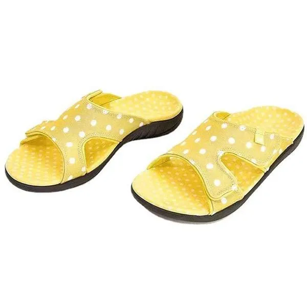 Women's One-Strap Polka Dot Open-Toe Casual Slide Sandals 80396305C