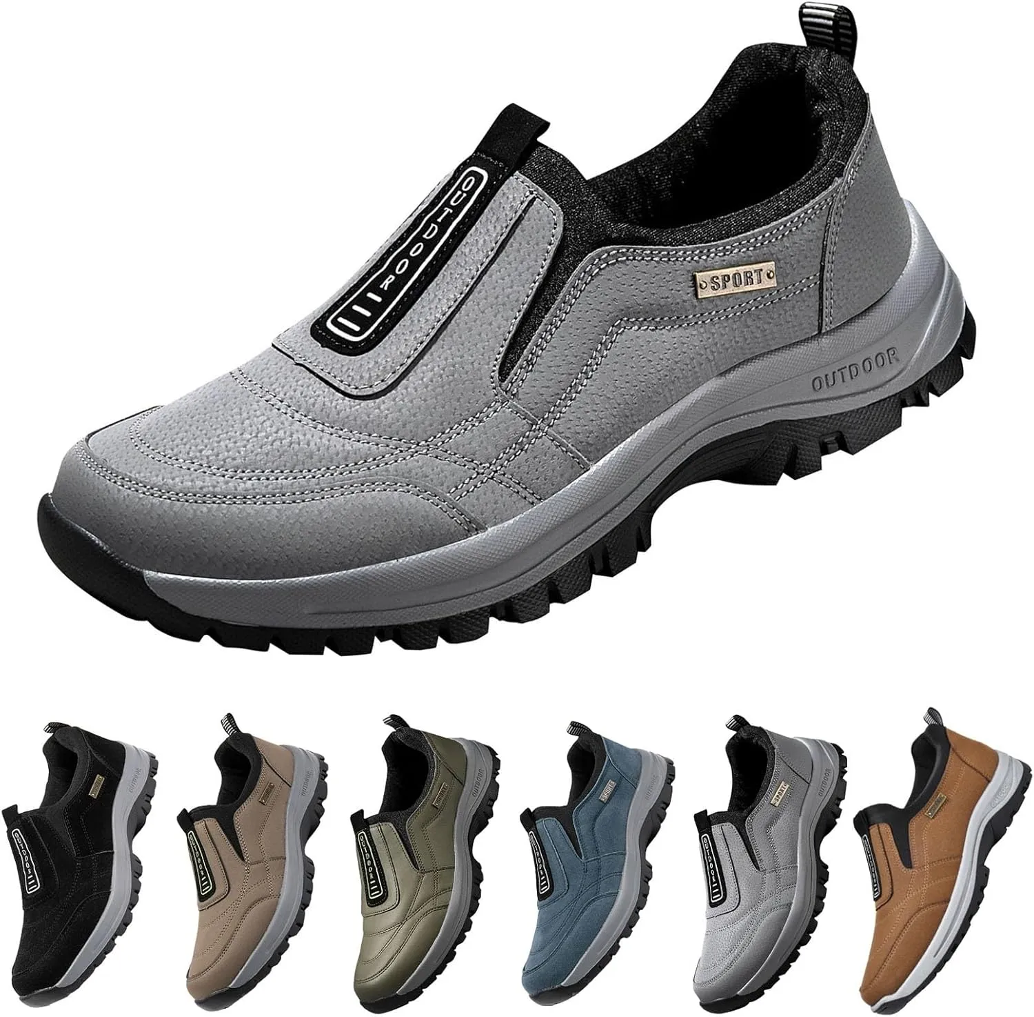 Womens Running Shoes Sneakers for Men Women Loafers Comfortable Flat Heel Closed Toe Christmas Tennis Shoes for Men Slip on Non Slip Low Top Casual