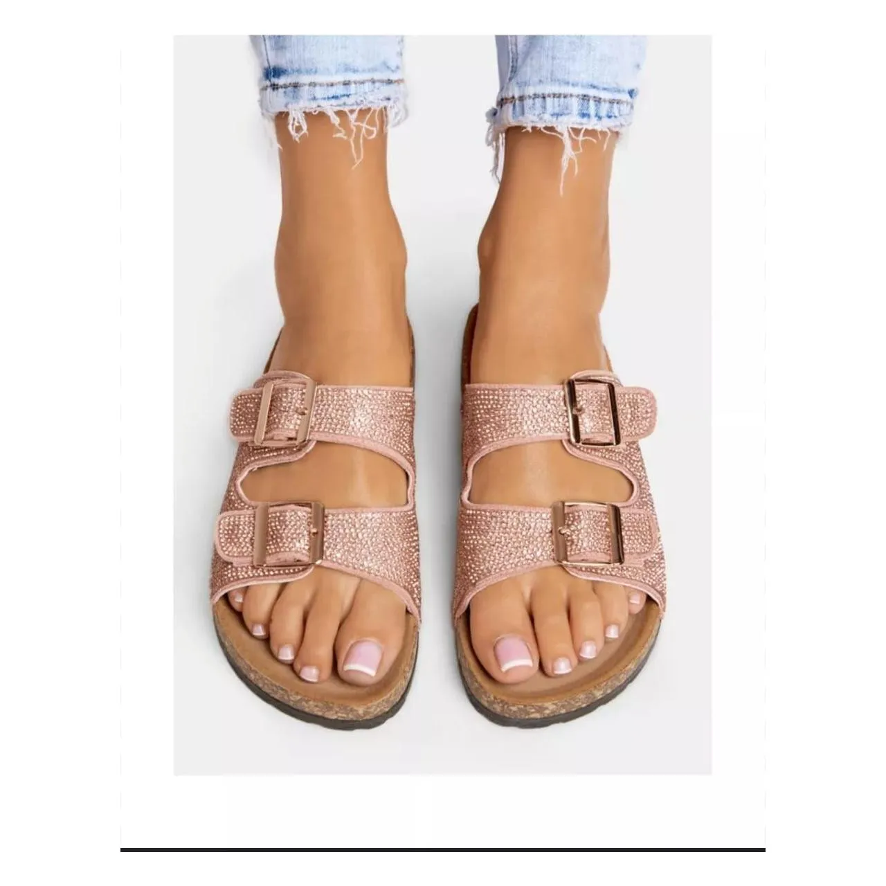 Women's Slides with buckles Juicy.