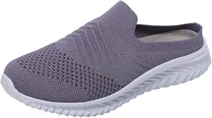 Women's Slip-on Mule Sneakers Lightweight Running Shoes for Men Jogging Business Casual Shoes Men Shoes Sneakers Black Tennis Shoe Loafers Shoe