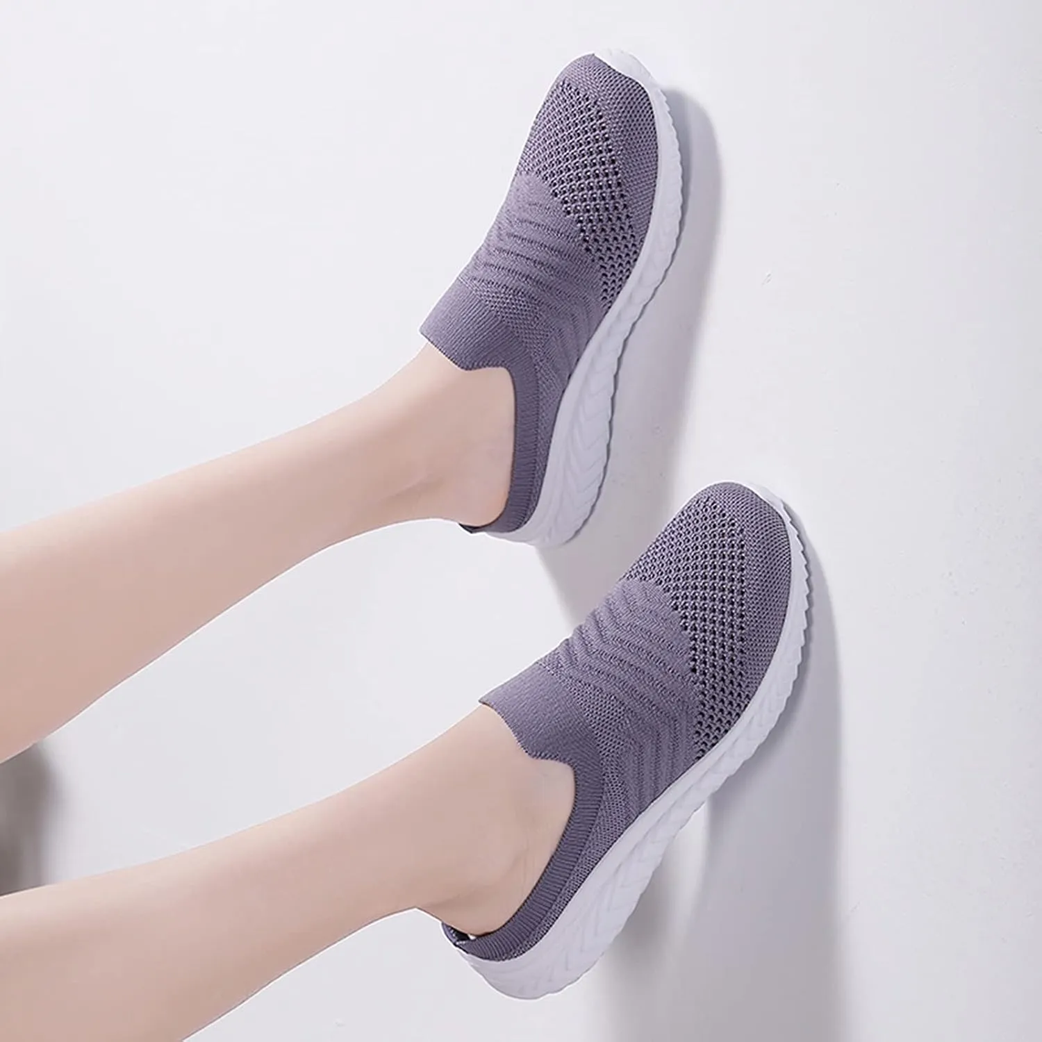 Women's Slip-on Mule Sneakers Lightweight Running Shoes for Men Jogging Business Casual Shoes Men Shoes Sneakers Black Tennis Shoe Loafers Shoe