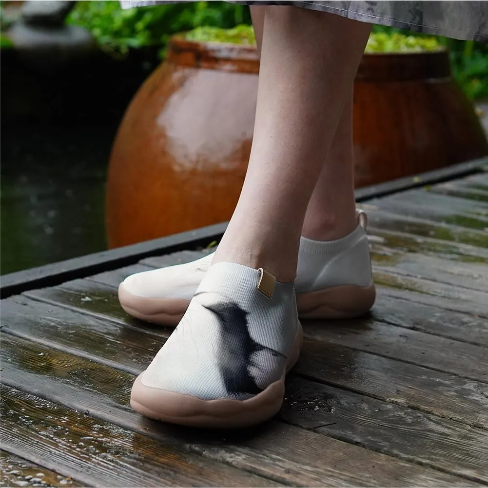 Women's Slip Ons Lightweight Flats Sneakers Walking Casual Loafers Art Painted Travel Shoes