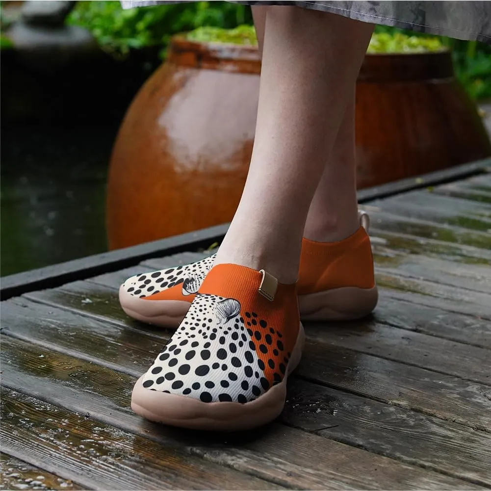 Women's Slip Ons Lightweight Flats Sneakers Walking Casual Loafers Art Painted Travel Shoes
