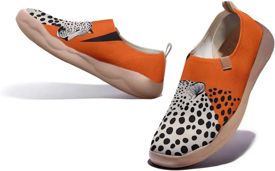 Women's Slip Ons Lightweight Flats Sneakers Walking Casual Loafers Art Painted Travel Shoes