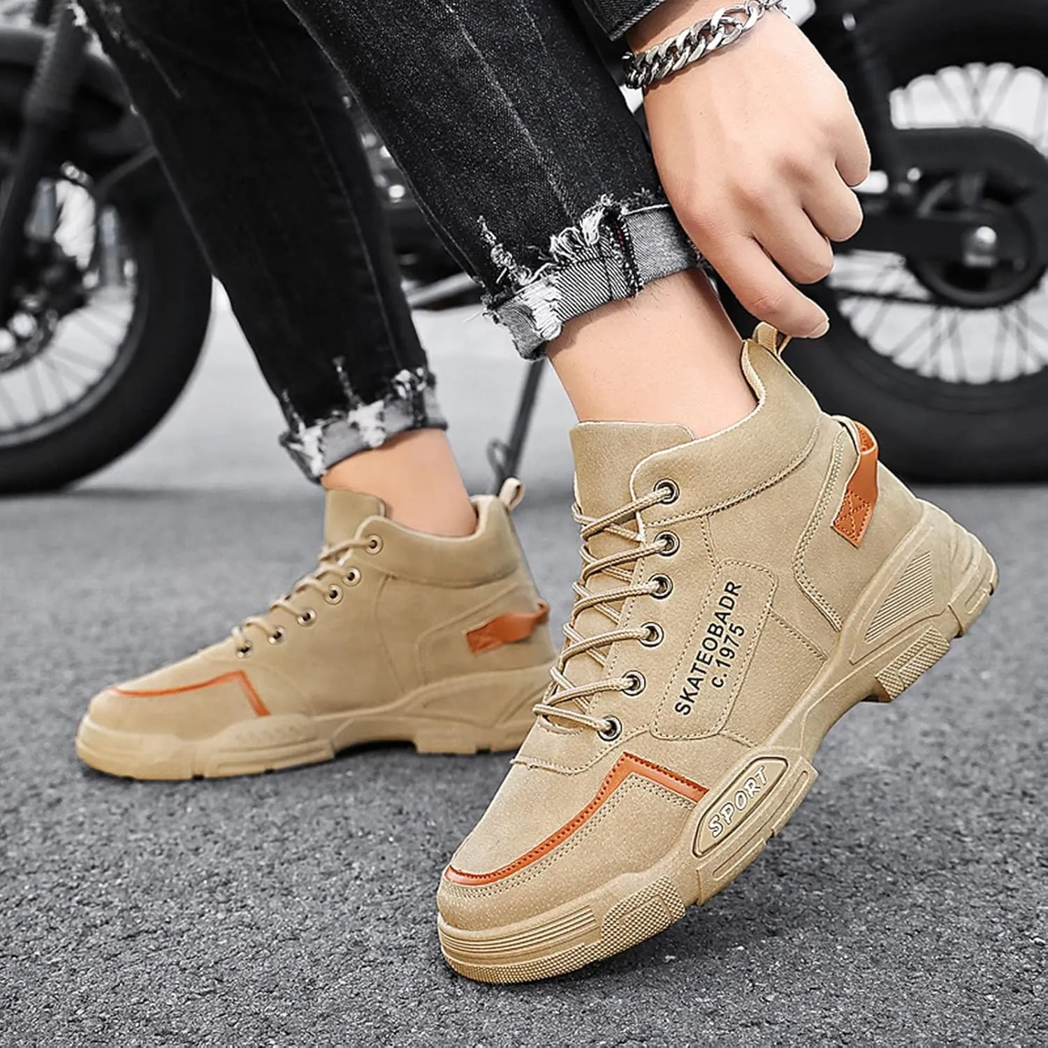 Women's White Fashion Sneakers Sneakers for Men Running Shoes for Men Wide Toe Box Trendy Casual Women Loafers Dress Sneakers Men Slip On