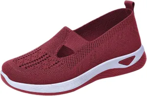 Women's Woven Orthopedic Breathable Soft Shoes Running Shoes for Women Wide Women Casual Shoes Shoes Sneakers Brown Tennis Shoe Loafers Dress Shoe