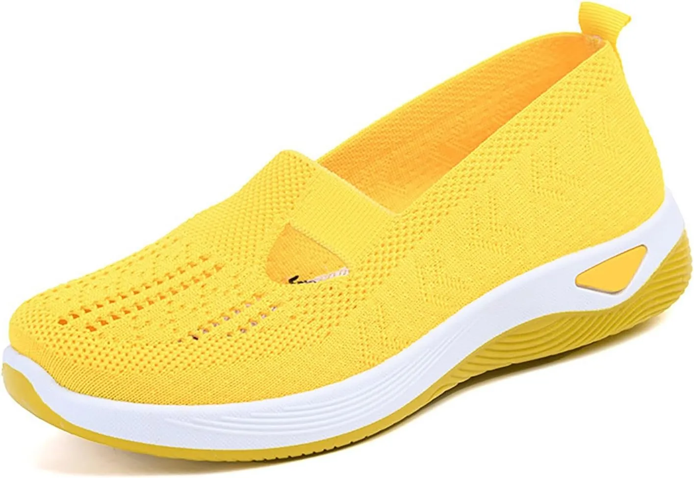 Women's Woven Orthopedic Breathable Soft Shoes Walking Shoes Women Walking Casual Tennis Shoes Fashion Sneakers 2025 Slip On Tennis Shoe Loafers Shoe