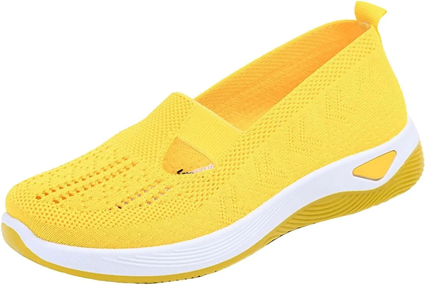 Women's Woven Orthopedic Breathable Soft Shoes Walking Shoes Women Walking Casual Tennis Shoes Fashion Sneakers 2025 Slip On Tennis Shoe Loafers Shoe