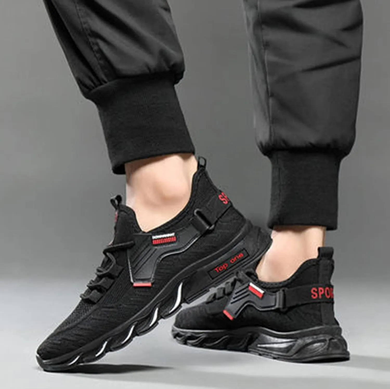 Woven Men's Breathable Shoes Low Top Leisure Causal Comfortable Fashion Sports Running Men's Club Fashion Sneaker