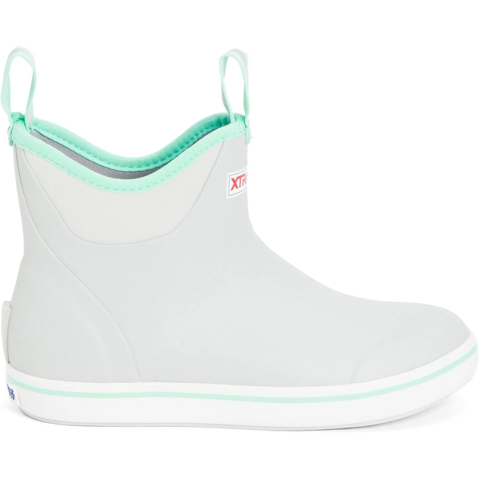 Xtratuf Women's 6" Ankle Deck Waterproof Boot - Gray - XWAB-102