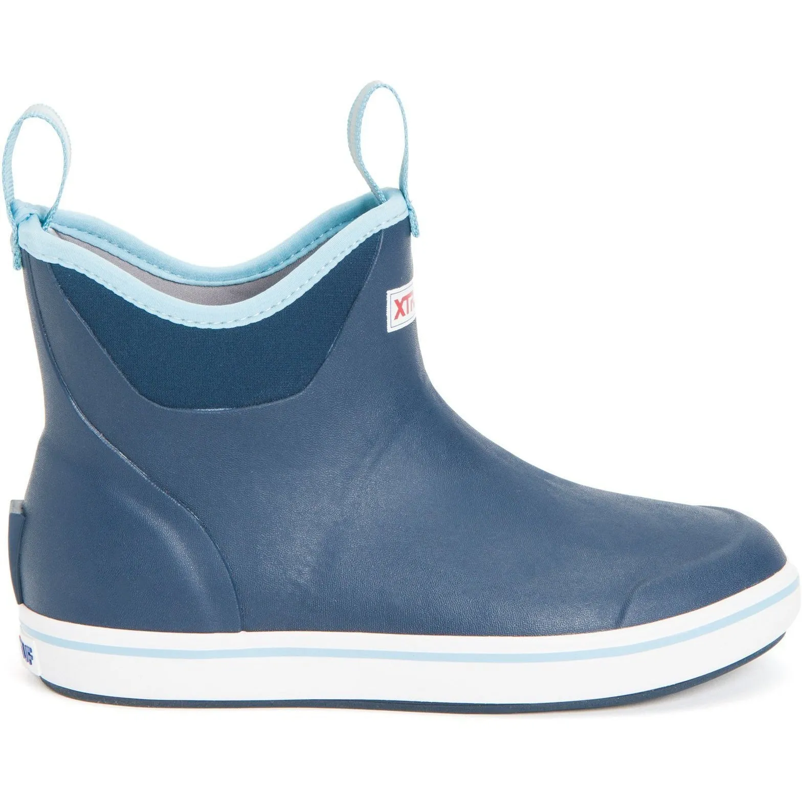 Xtratuf Women's 6" Ankle Deck Waterproof Boot - Navy - XWAB-201