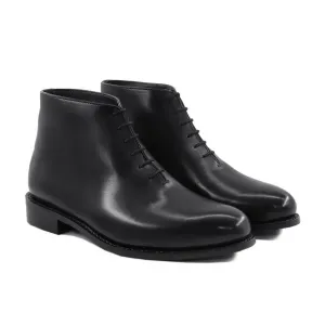 Yaling - Men's Black Calf Leather Chukka Boot - Goodyear Welted