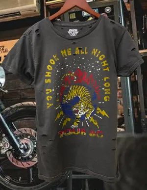 You Shook Me 1980's Distressed T-shirt