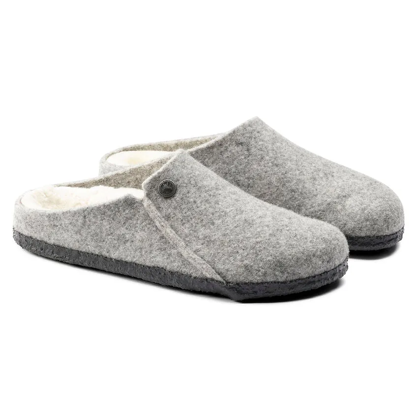 Zermatt Shearling Wool Felt Clog